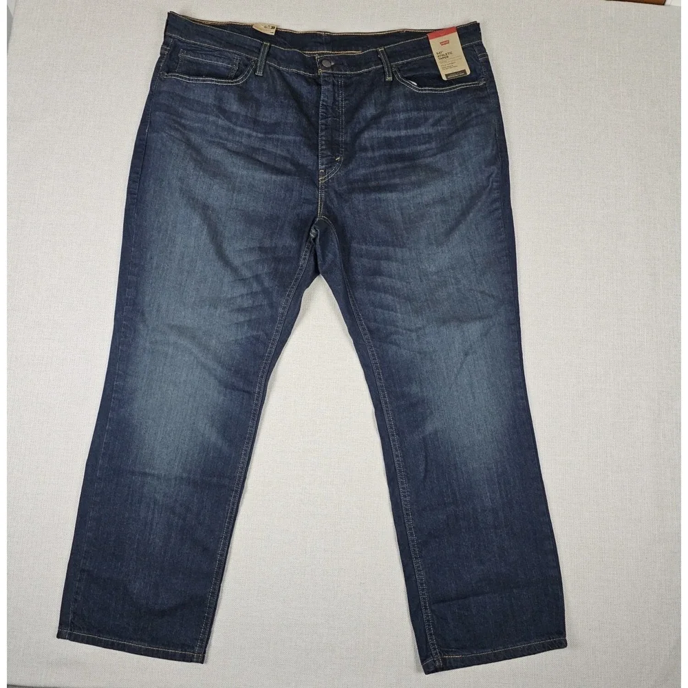Levi's 541 Athletic Fit Denim Jeans Mens 44 x 30 Blue Medium Wash  NWT